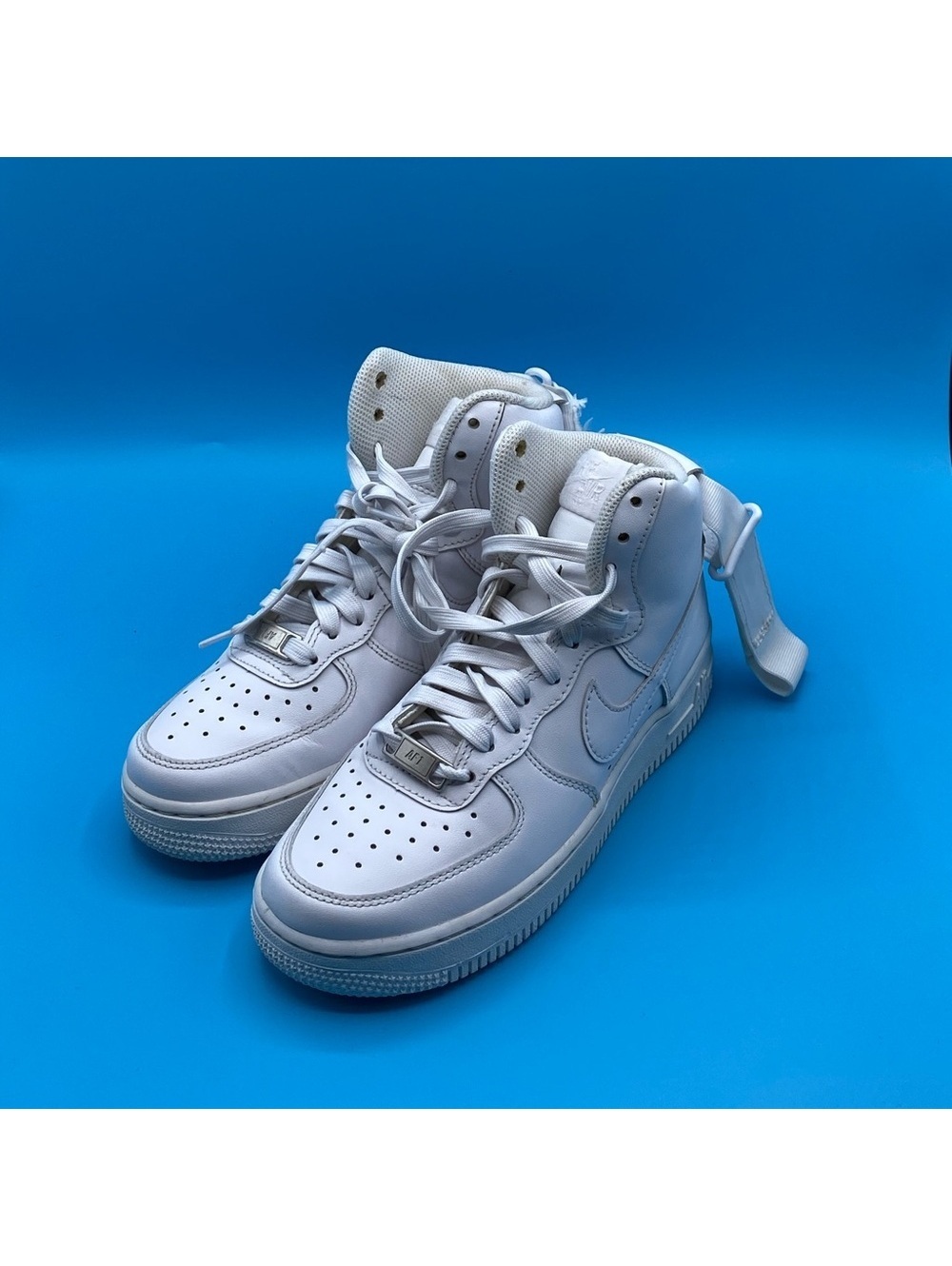 Nike White High-Top Sneakers